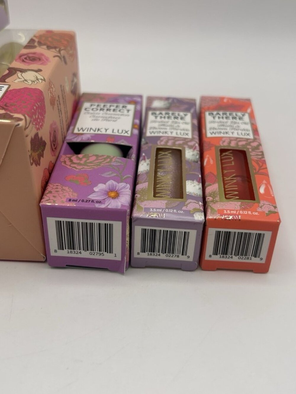 Winky Lux Makeup Lot 6pc Cheeky Rose Highlighter Blush Lip Oil Color Corrector - Picture 14 of 16
